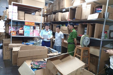 Xử phạt 40 triệu đồng cơ sở kinh doanh đồ chơi trẻ em trên địa bàn thành phố Nam Định
