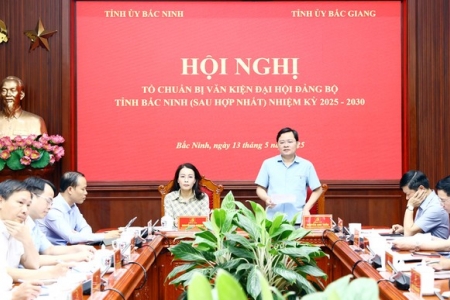Thông qua các nội dung phục vụ Đại hội Đảng bộ tỉnh Bắc Ninh (sau hợp nhất) nhiệm kỳ 2025-2030