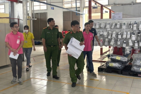 Long An tăng cường kiểm tra công tác PCCC tại các cơ sở sản xuất, kinh doanh