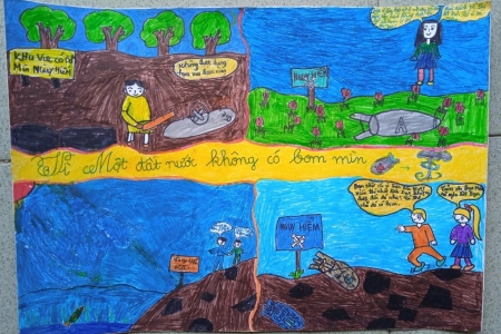 Bộ Quốc phòng đang dự thảo Chiến lược quốc gia về giáo dục phòng tránh tai nạn bom mìn vật nổ