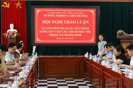 Lạng Sơn: Tìm “đường” đưa các sản phẩm nông sản vào các chuỗi siêu thị
