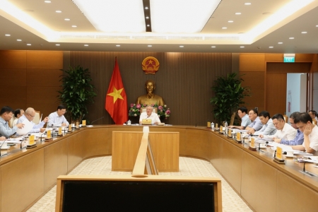 Phó Thủ tướng Thường trực Nguyễn Hòa Bình cho ý kiến về nguyên tắc, giải pháp tháo gỡ khó khăn cho các dự án