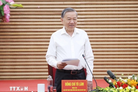 Tổng Bí thư Tô Lâm làm việc với Ban thường vụ Tỉnh uỷ Nghệ An