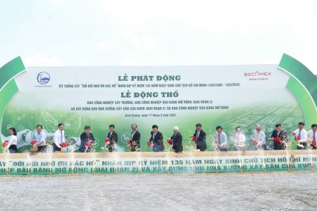 Bình Dương khởi công hai khu công nghiệp chiến lược