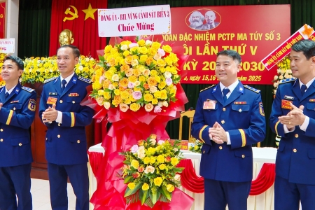Đoàn Đặc nhiệm PCTP ma túy số 3 tổ chức thành công Đại hội Đảng bộ lần thứ V, nhiệm kỳ 2025-2030