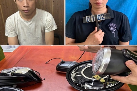 Triệt phá hai đường dây buôn lậu phụ tùng xe điện, ắc quy khủng từ Trung Quốc