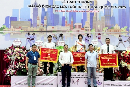 Thanh Hoá đạt thành tích tốt tại Giải vô địch các lứa tuổi trẻ JuJitsu quốc gia 2025