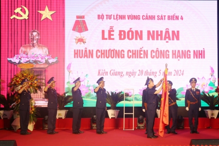 Đảng bộ Vùng Cảnh sát biển 4 lãnh đạo đơn vị hoàn thành xuất sắc nhiệm vụ chính trị