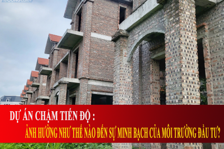 Chuyện lãng phí từ dự án chậm tiến độ và sự ảnh hưởng đến tính minh bạch của môi trường đầu tư