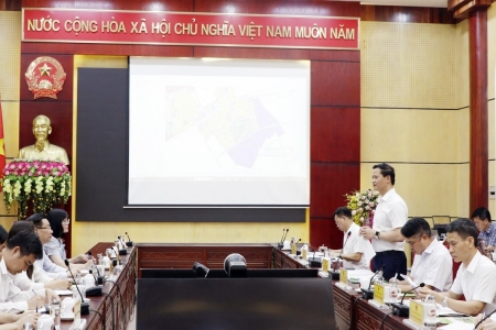 Đẩy nhanh tiến độ triển khai dự án “Đầu tư xây dựng Trường Đại học TN&MT Hà Nội tại Bắc Ninh - giai đoạn 1”