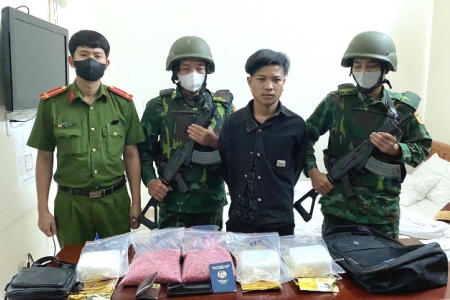 Bộ đội Biên phòng Quảng Trị bắt giữ đối tượng tàng trữ ma túy