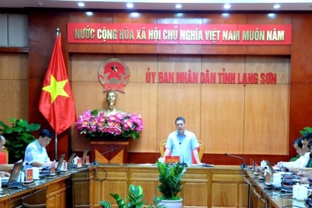 Lạng Sơn: Họp xem xét tiến độ triển khai các dự án thuộc đề án thí điểm xây dựng cửa khẩu thông minh