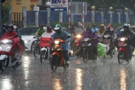 Thời tiết ngày 21/5: Nhiều khu vực trên cả nước có mưa rào và dông