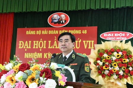 Đại hội Đảng bộ Hải đoàn Biên phòng 48 nhiệm kỳ 2025-2030 diễn ra thành công tốt đẹp