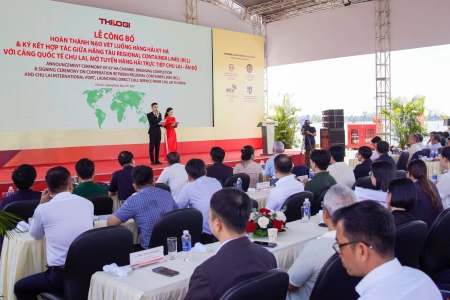 THILOGI công bố hoàn thành nạo vét luồng hàng hải Kỳ Hà, mở tuyến hàng hải trực tiếp Chu Lai - Ấn Độ