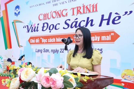 Lạng Sơn: Nhiều hoạt động sôi nổi tại Chương trình “Vui đọc sách hè”