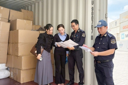 Hải quan ngăn chặn vụ việc vi phạm về xuất xứ hàng hóa, ghi nhãn hàng hóa