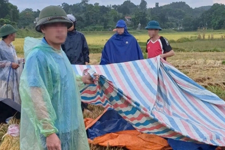 Liên tiếp 2 người dân bị sét đánh tử vong trên cánh đồng