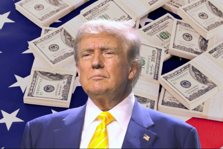 Tổng thống Donald Trump và đồng USD