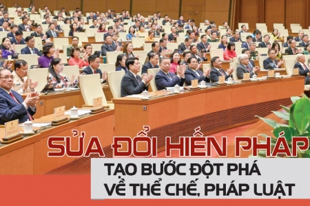Các nhà khoa học: Dự thảo sửa đổi Hiến pháp 2013 đã nêu bật việc tinh gọn, bỏ cấp trung gian