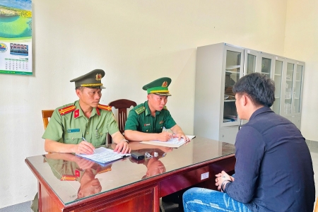 Cán bộ Biên phòng nhiệt huyết trong công tác phòng chống tội phạm