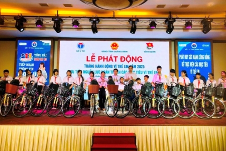 Tỉnh Quảng Bình phát động Tháng hành động vì trẻ em năm 2025