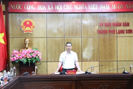 Tổ công tác 1124 kiểm tra tại thành phố Lạng Sơn