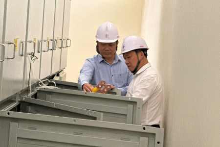 Đóng điện thành công trạm biến áp 110 kV Lộc Hà