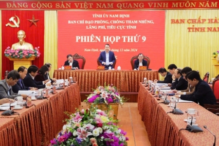 Nam Định đạt kết quả tích cực trong phòng, chống tham nhũng, tiêu cực 6 tháng đầu năm 2025