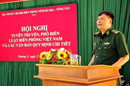 Tuyên truyền Luật Biên phòng Việt Nam và chống khai thác IUU cho cán bộ, Nhân dân TP. Vũng Tàu