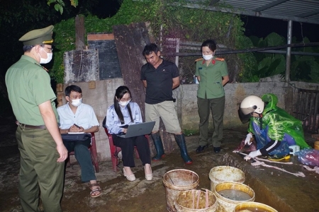 Hà Nam phát hiện cơ sở giết mổ gần 3 tấn thịt lợn dương tính với virus dịch tả lợn châu Phi