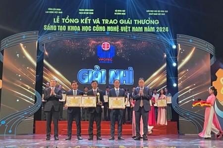 EVNCPC có 5 công trình được trao Giải thưởng Sáng tạo khoa học công nghệ Việt Nam