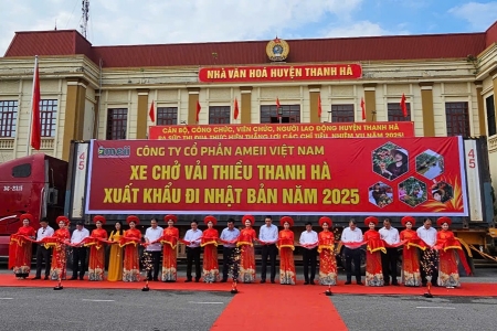 Hải Dương xuất khẩu lô vải thiều Thanh Hà đầu tiên đi Nhật Bản