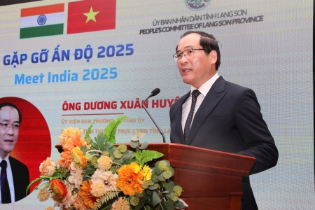 Lạng Sơn: Phát triển quan hệ hợp tác hữu nghị với các địa phương, cơ quan, tổ chức, doanh nghiệp Ấn Độ