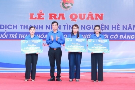 Lễ ra quân Chiến dịch thanh niên tình nguyện hè năm 2025
