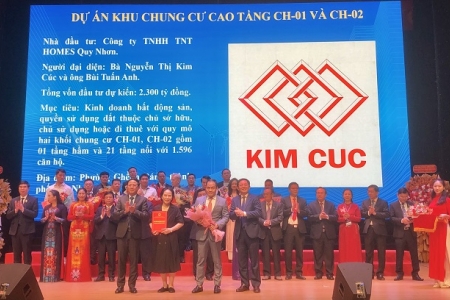 Bình Định thu hút 50 dự án đầu tư với tổng vốn đăng ký 16.224,7 tỷ đồng