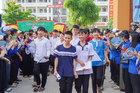 Hơn 15.500 thí sinh Hà Tĩnh hoàn thành kỳ thi vào lớp 10 THPT không chuyên
