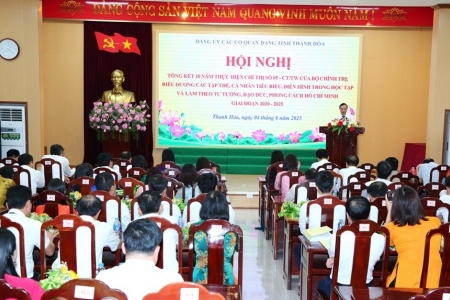 Thanh Hóa: Hội nghị tổng kết 10 năm thực hiện Chỉ thị số 05-CT/TW của Bộ Chính trị