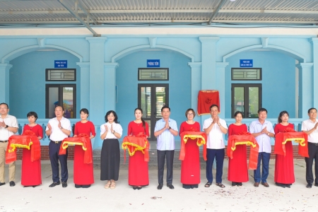 Petrovietnam và PVTrans khánh thành công trình Nhà tư vấn, chăm sóc sức khỏe trẻ em tại Thái Bình