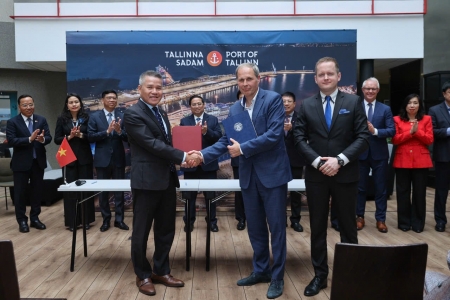 VIMC ký kết thỏa thuận hợp tác chiến lược với Cảng Tallinn – Estonia