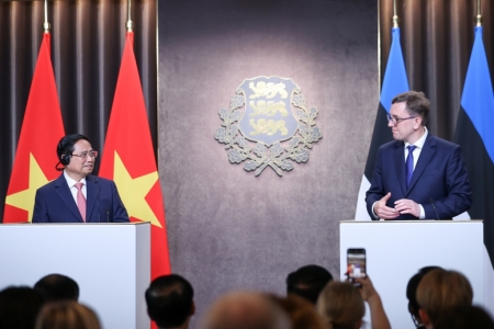 Thủ tướng Phạm Minh Chính hội đàm với Thủ tướng Estonia Kristen Michal