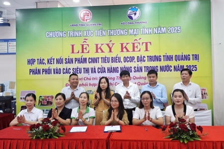 Quảng Trị: Kết nối sản phẩm công nghiệp nông thôn tiêu biểu, sản phẩm OCOP