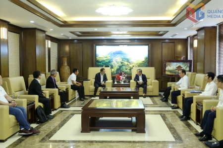 Bí thư Tỉnh ủy Quảng Ninh tiếp xã giao Hiệp hội Xúc tiến Phát triển Khu Công nghiệp Tô Châu