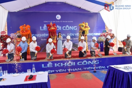 Quảng Ninh: Khởi công Cụm Công nghiệp Yên Than, huyện Tiên Yên