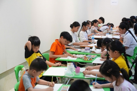 Vòng chung khảo cuộc thi vẽ tranh thiếu nhi hè 2025 “Hải Phòng - Thành phố em yêu"