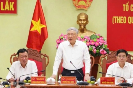 Phó Thủ tướng Nguyễn Hòa Bình làm việc tại tỉnh Đắk Lắk