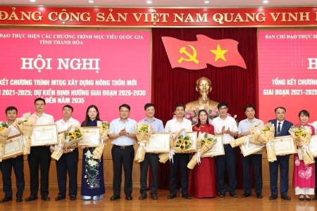 Thanh Hóa tổng kết Chương trình MTQG xây dựng nông thôn mới giai đoạn 2021-2025