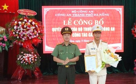 Công an thành phố Đà Nẵng có tân Phó Giám đốc