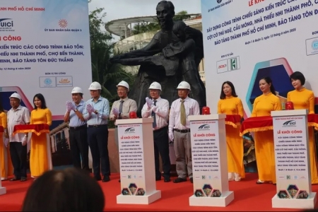 TP. Hồ Chí Minh: Khởi công dự án chiếu sáng mỹ thuật kiến trúc các công trình bảo tồn