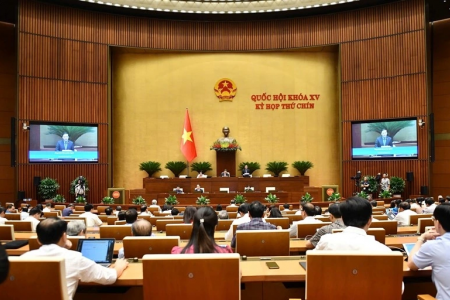 Quốc hội chính thức thông qua Nghị quyết cả nước có 34 tỉnh, thành phố